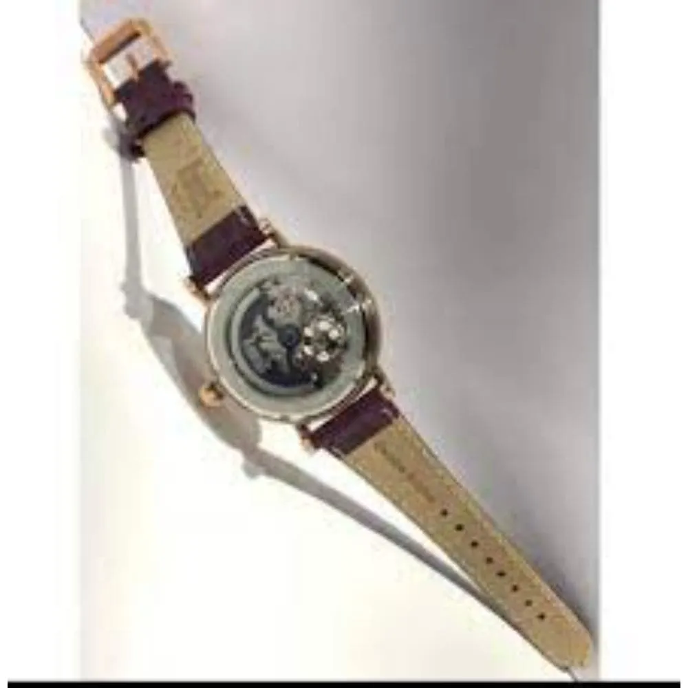 ARBUTUS AR1605RWV SKELETON PURPLE WOMEN'S WATCH