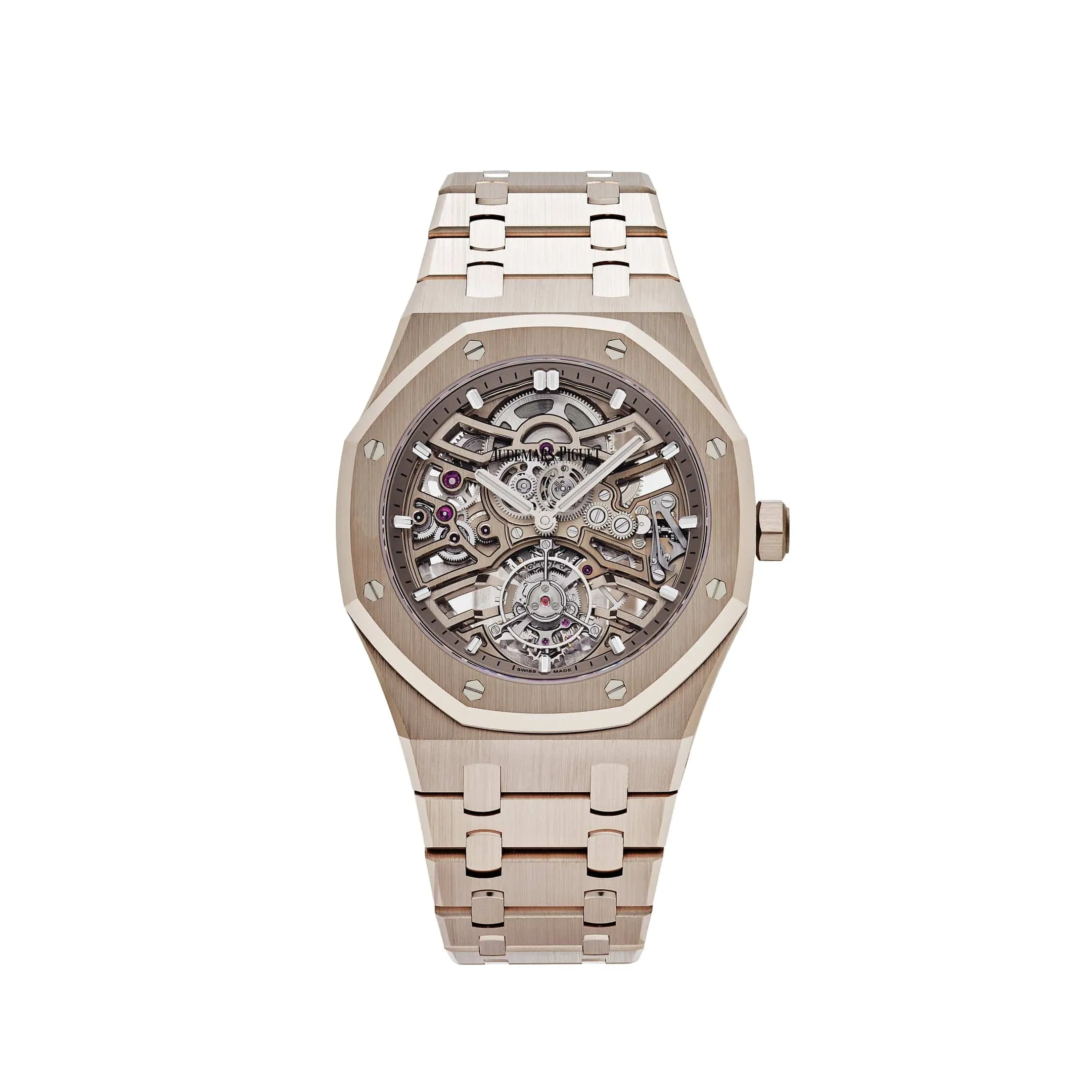 Audemars Piguet Royal Oak 26735SG.OO.1320SG.01 Selfwinding Flying Tourbillon Openworked Sand Gold (2024)