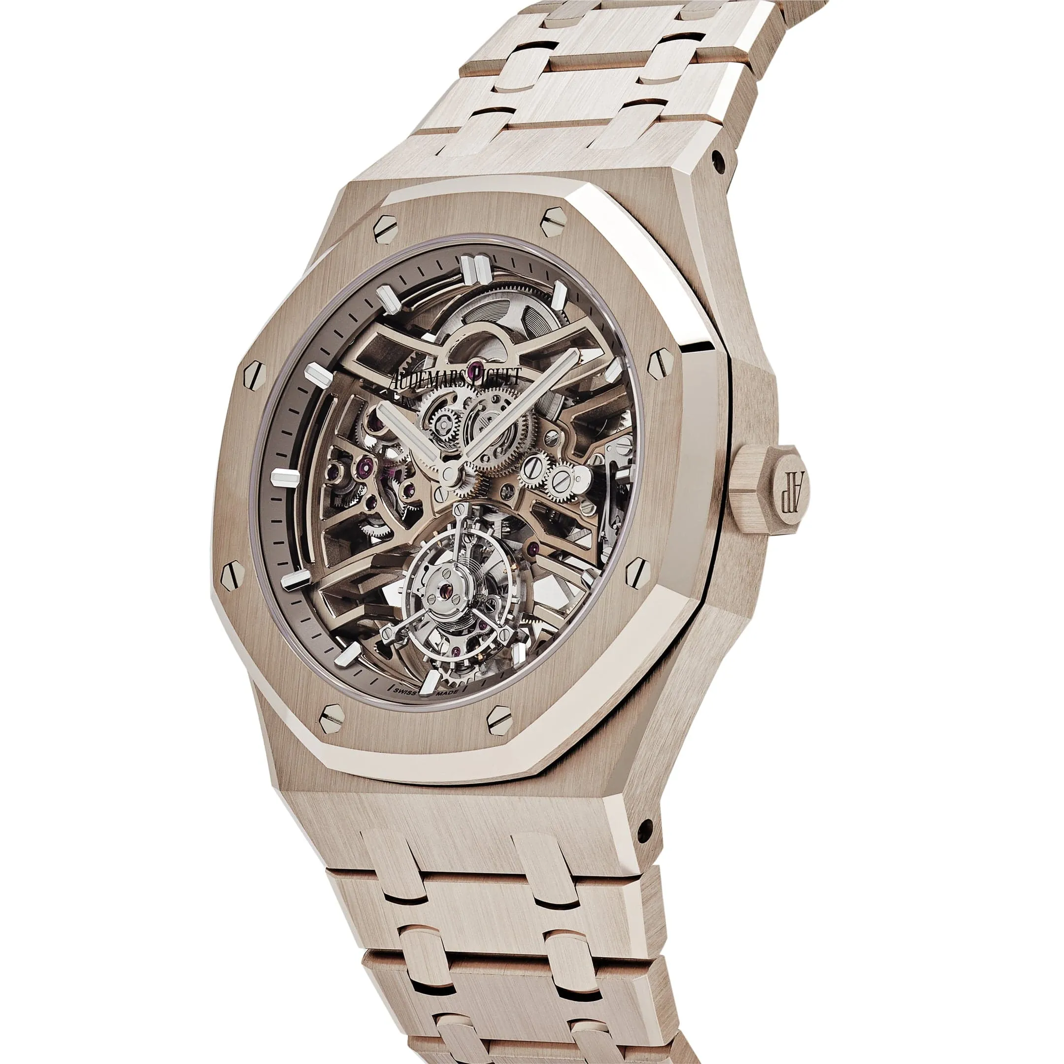 Audemars Piguet Royal Oak 26735SG.OO.1320SG.01 Selfwinding Flying Tourbillon Openworked Sand Gold (2024)