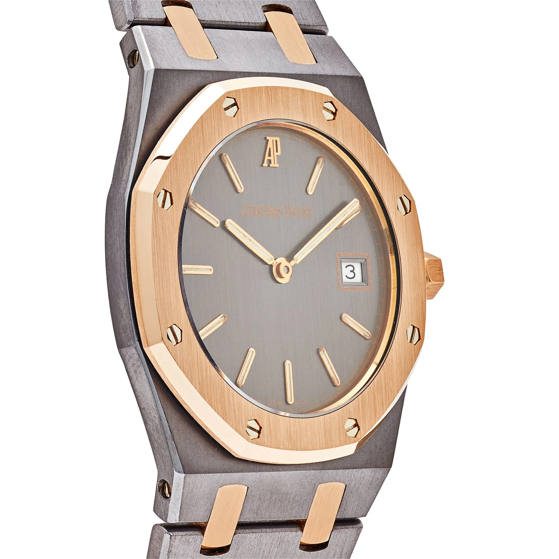 Audemars Piguet Royal Oak 56175TR.0.0789TR Two-Toned Tantalum Rose Gold Slate Dial (2000)