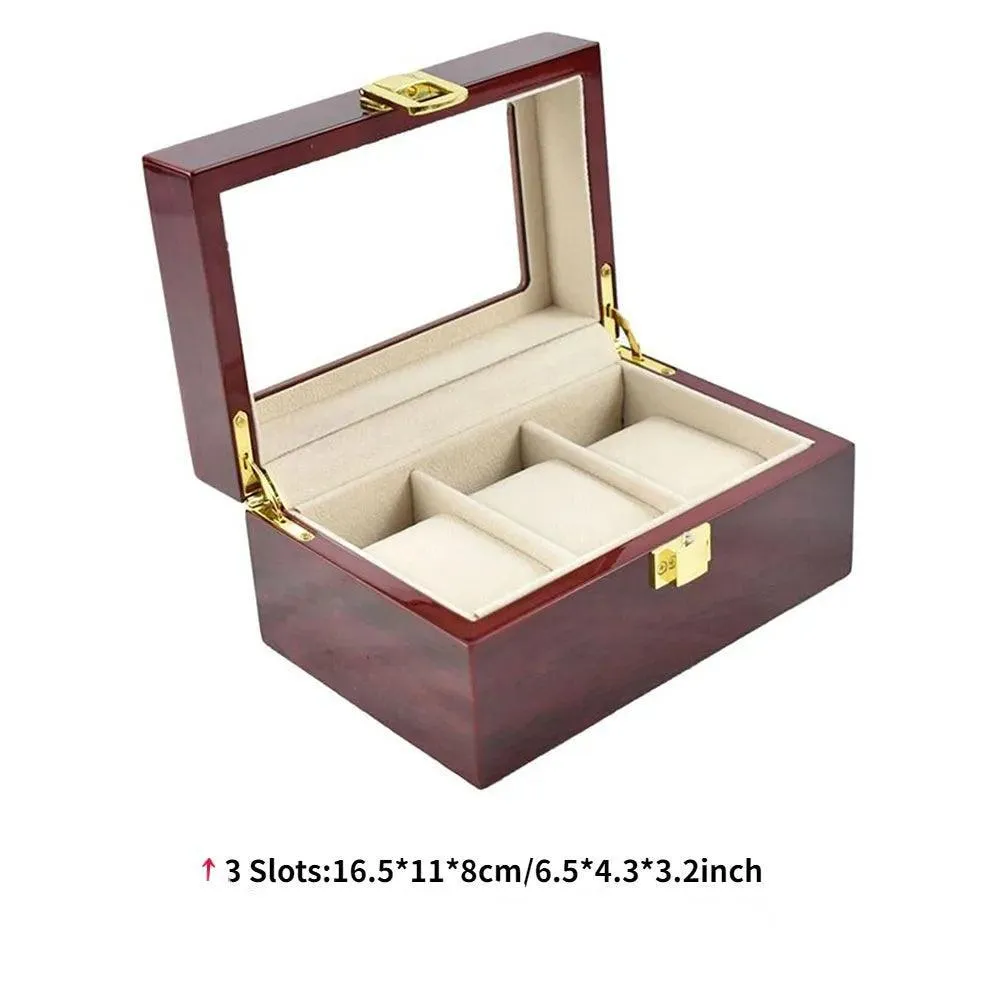 Bamboo Watch Box: Luxury Organizer for Stylish Men and Women