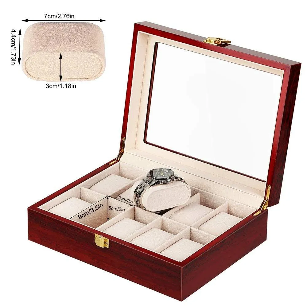 Bamboo Watch Box: Luxury Organizer for Stylish Men and Women