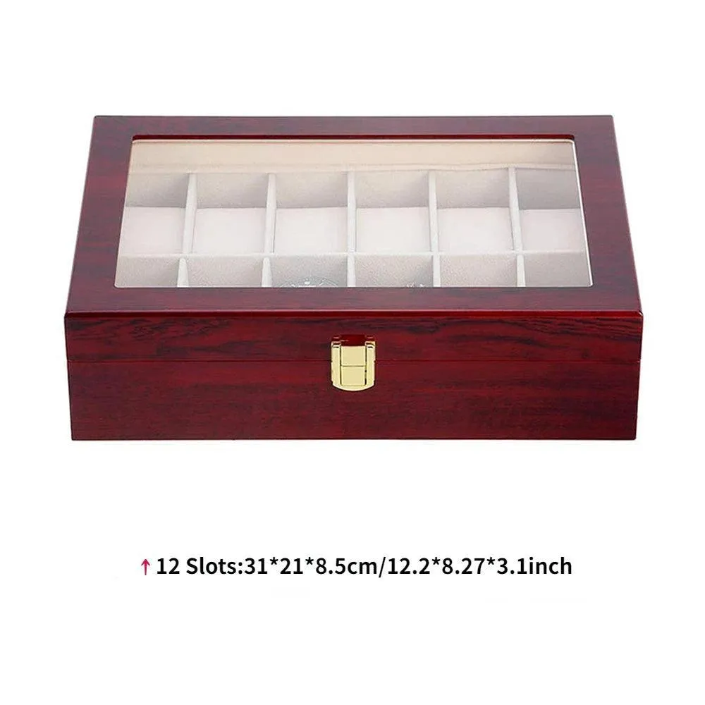 Bamboo Watch Box: Luxury Organizer for Stylish Men and Women