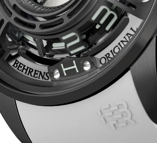 BEHRENS "STARSHIP" AUTOMATIC WHITE