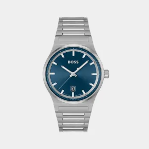 Candor Men Blue Analog Stainless Steel Watch 1514076