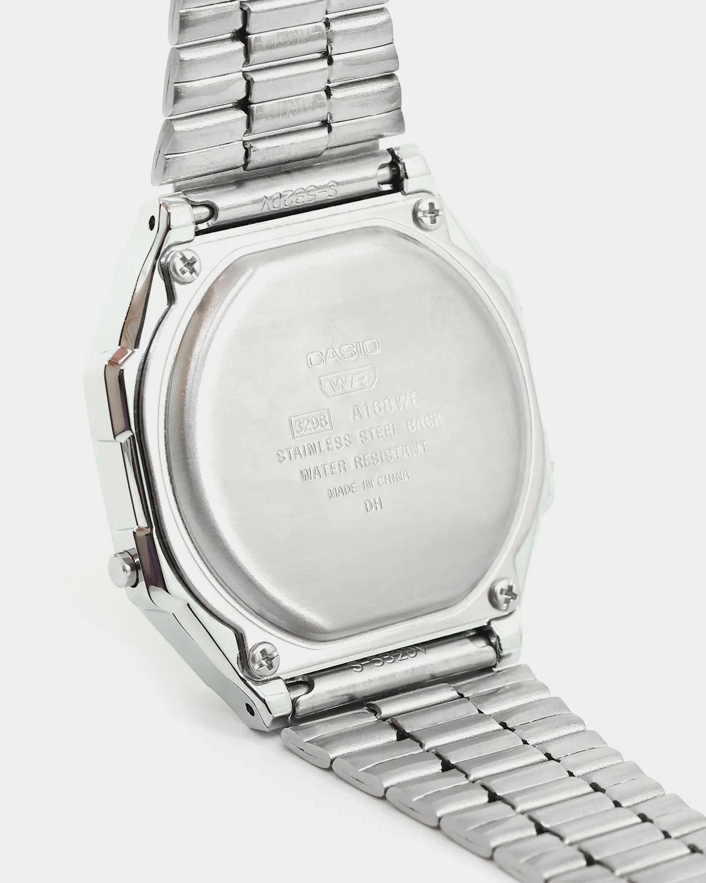 Casio A168WER-2A Watch Silver