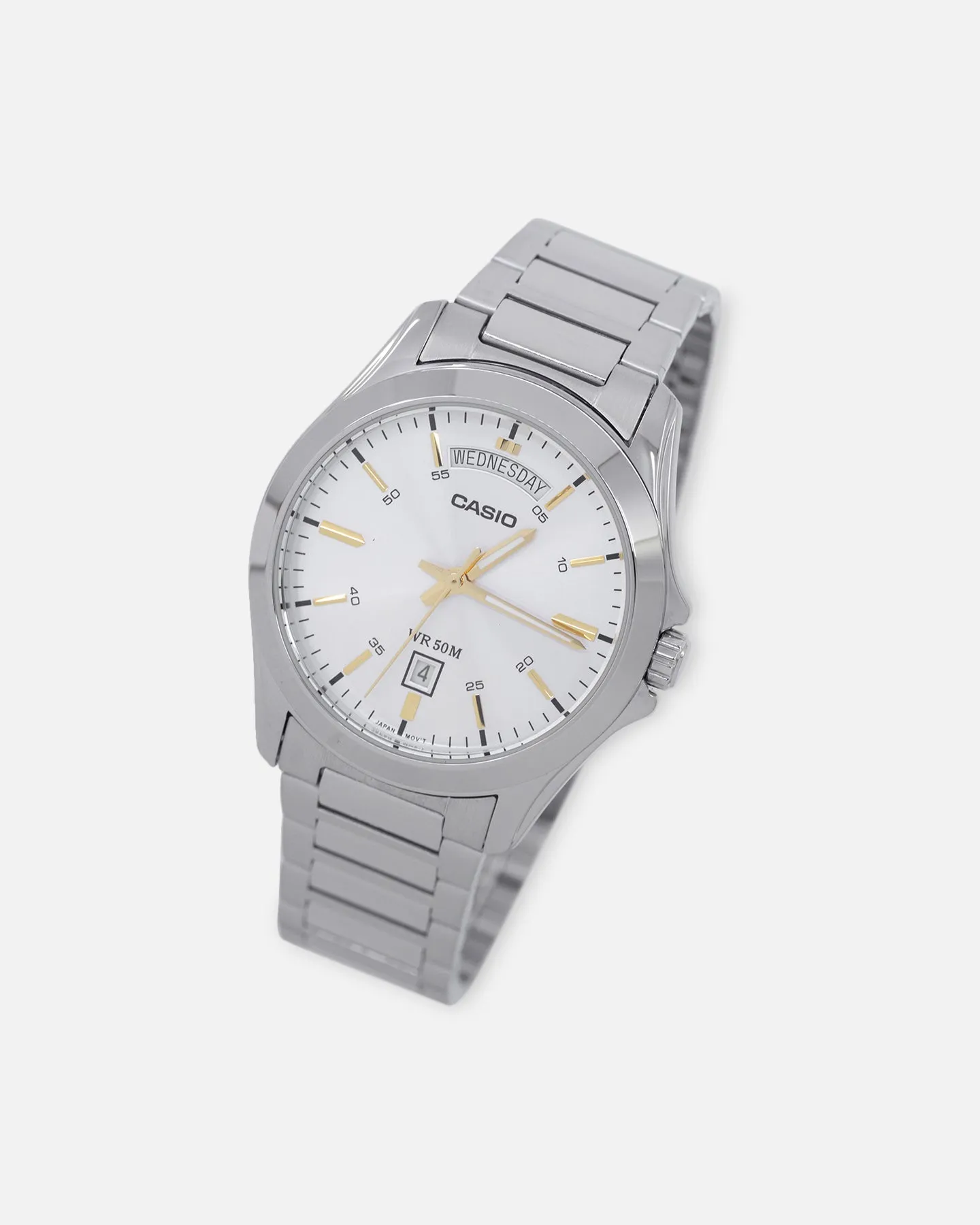 Casio MTP-1370D-7A2VDF Watch Silver/Gold