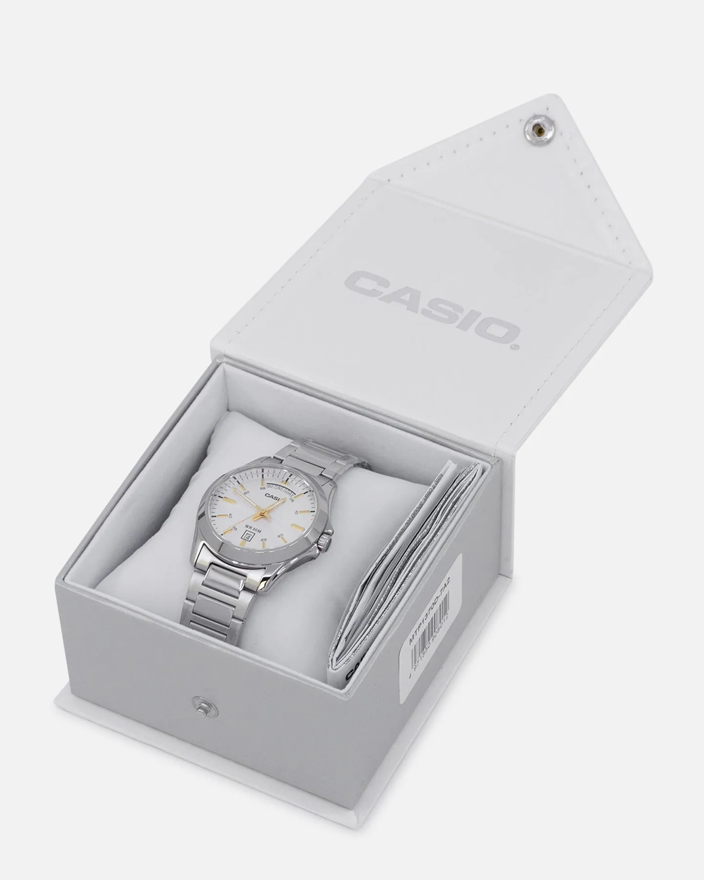 Casio MTP-1370D-7A2VDF Watch Silver/Gold