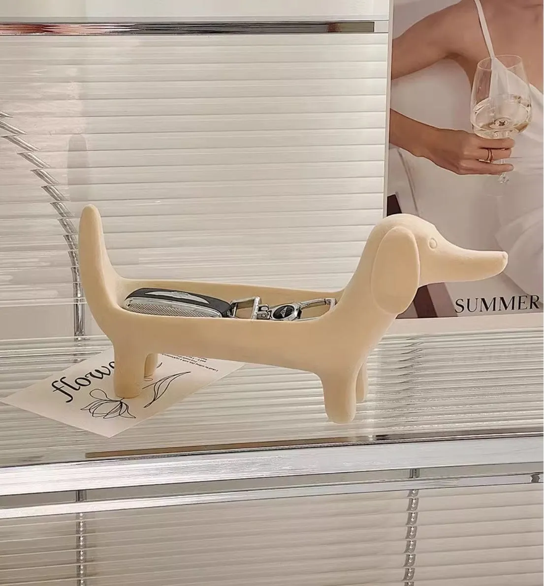 Dachshund Jewelry Holder