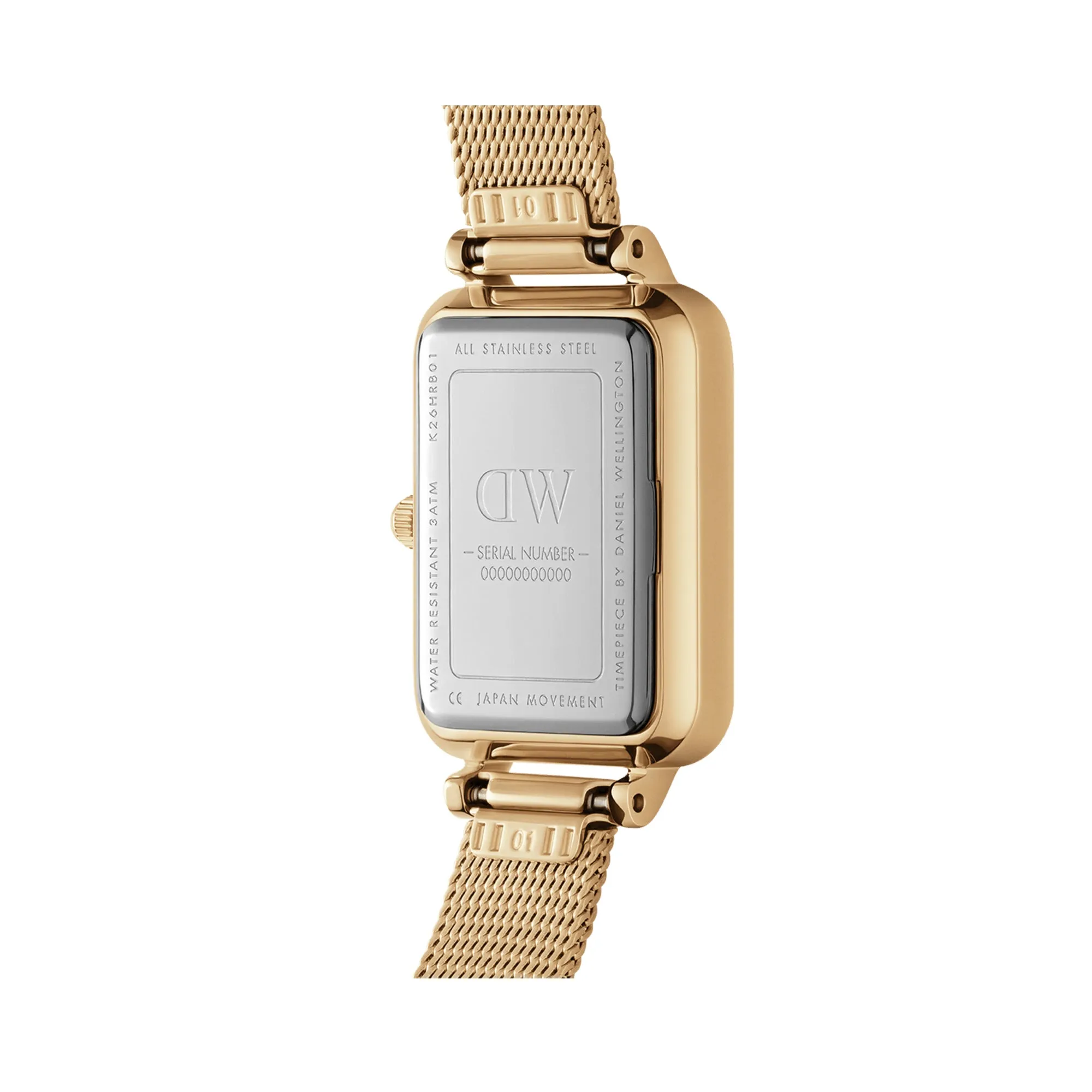 Daniel Wellington Quadro Women's 20x26mm Quartz Watch DW00100556