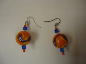 Designer Fashion Earrings Drop/Dangle Female Adult Multi-Color -- Used