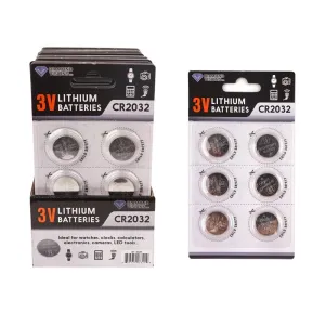 Diamond Visions Button Battery 6 pk