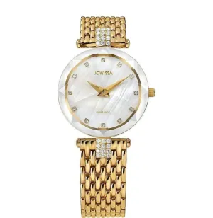 Facet Strass Swiss Ladies Watch J5.633.M