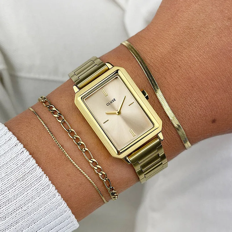 FLUETTE GOLD LINK WATCH