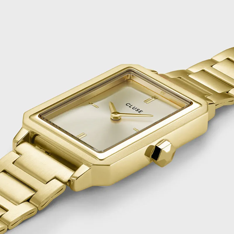 FLUETTE GOLD LINK WATCH