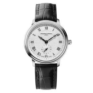 Frederique Constant Ladies Fc Slimline Small Seconds Black Watch FC-235M1S6