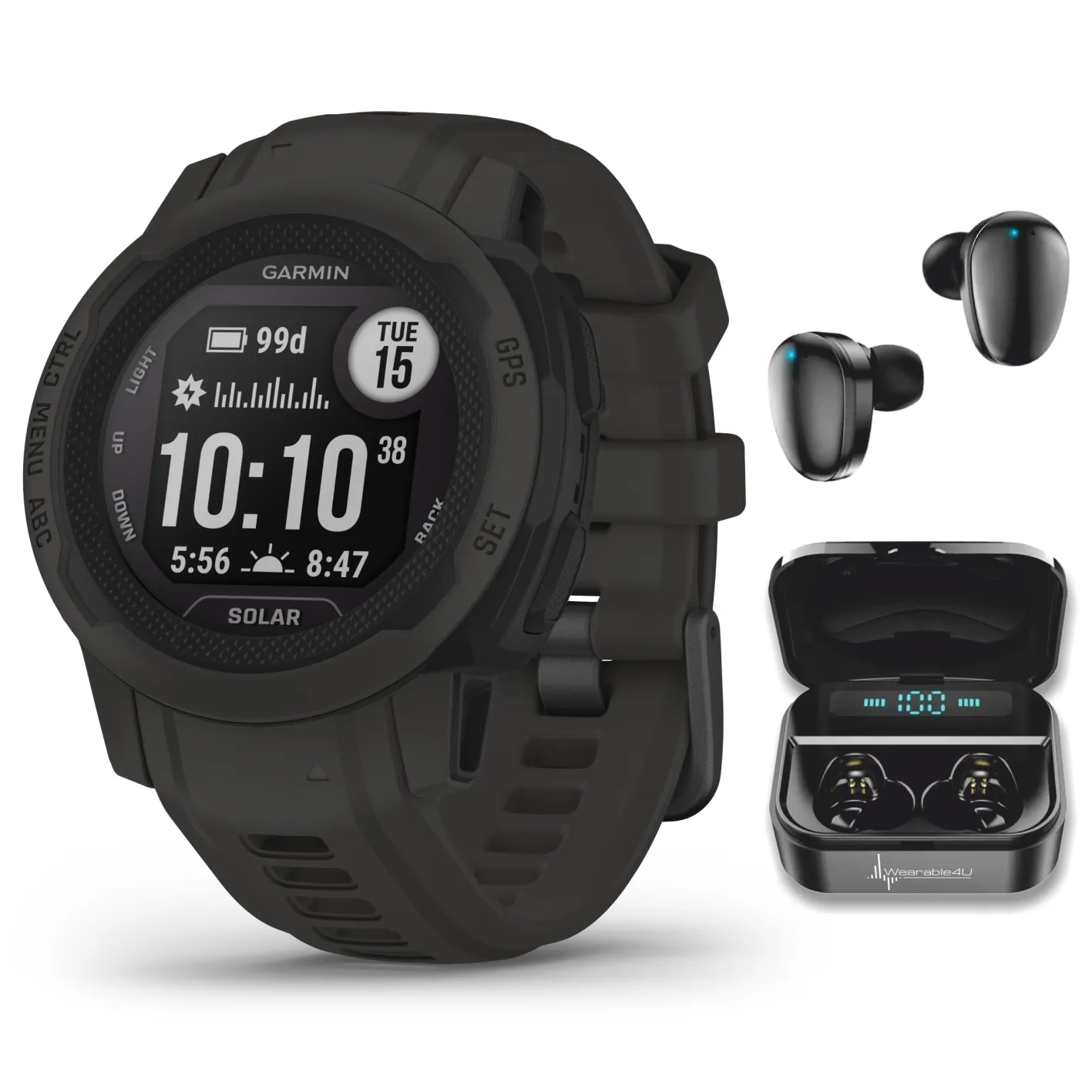 Garmin Instinct 2/2S GPS Rugged Outdoor Smartwatch