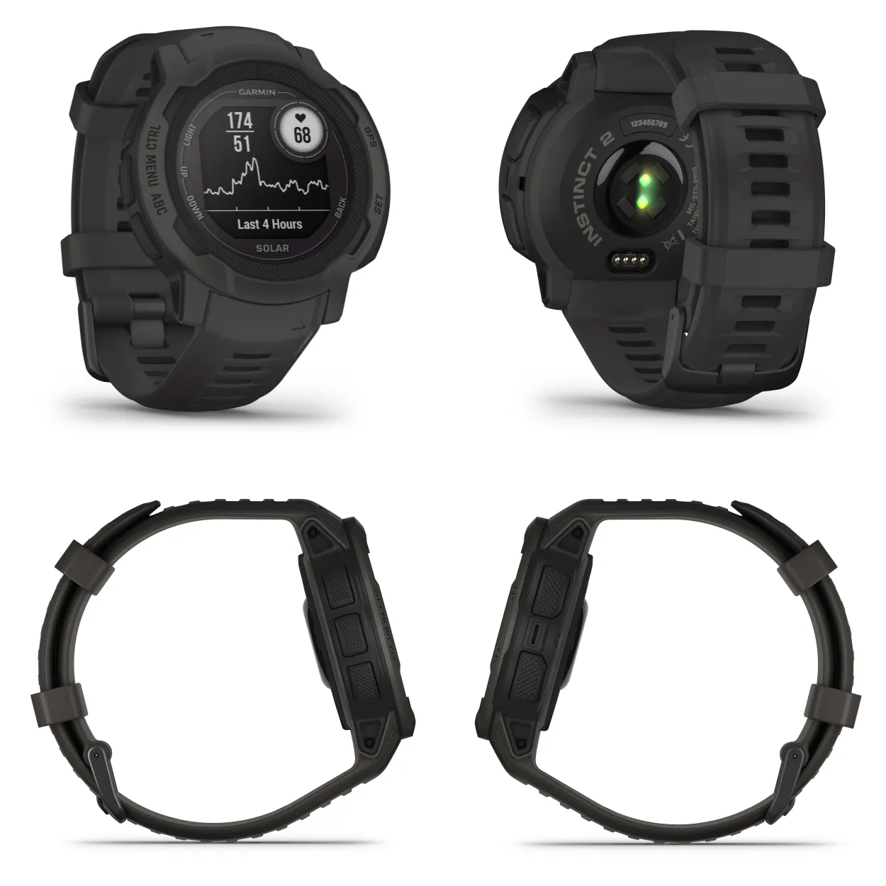 Garmin Instinct 2/2S GPS Rugged Outdoor Smartwatch