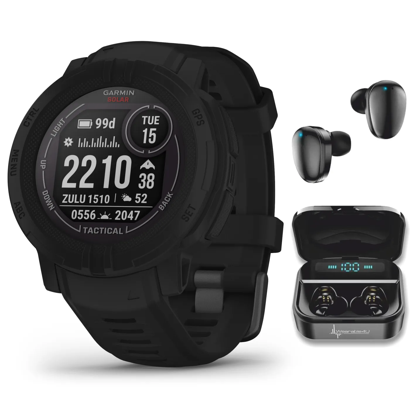 Garmin Instinct 2/2S GPS Rugged Outdoor Smartwatch