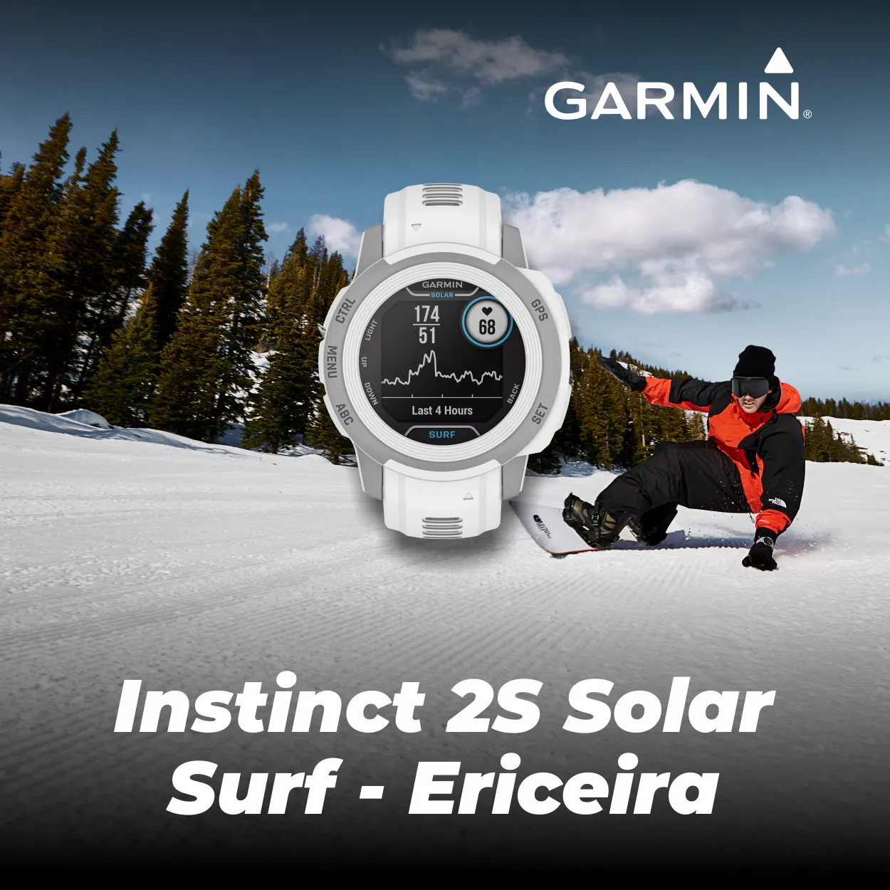 Garmin Instinct 2/2S GPS Rugged Outdoor Smartwatch