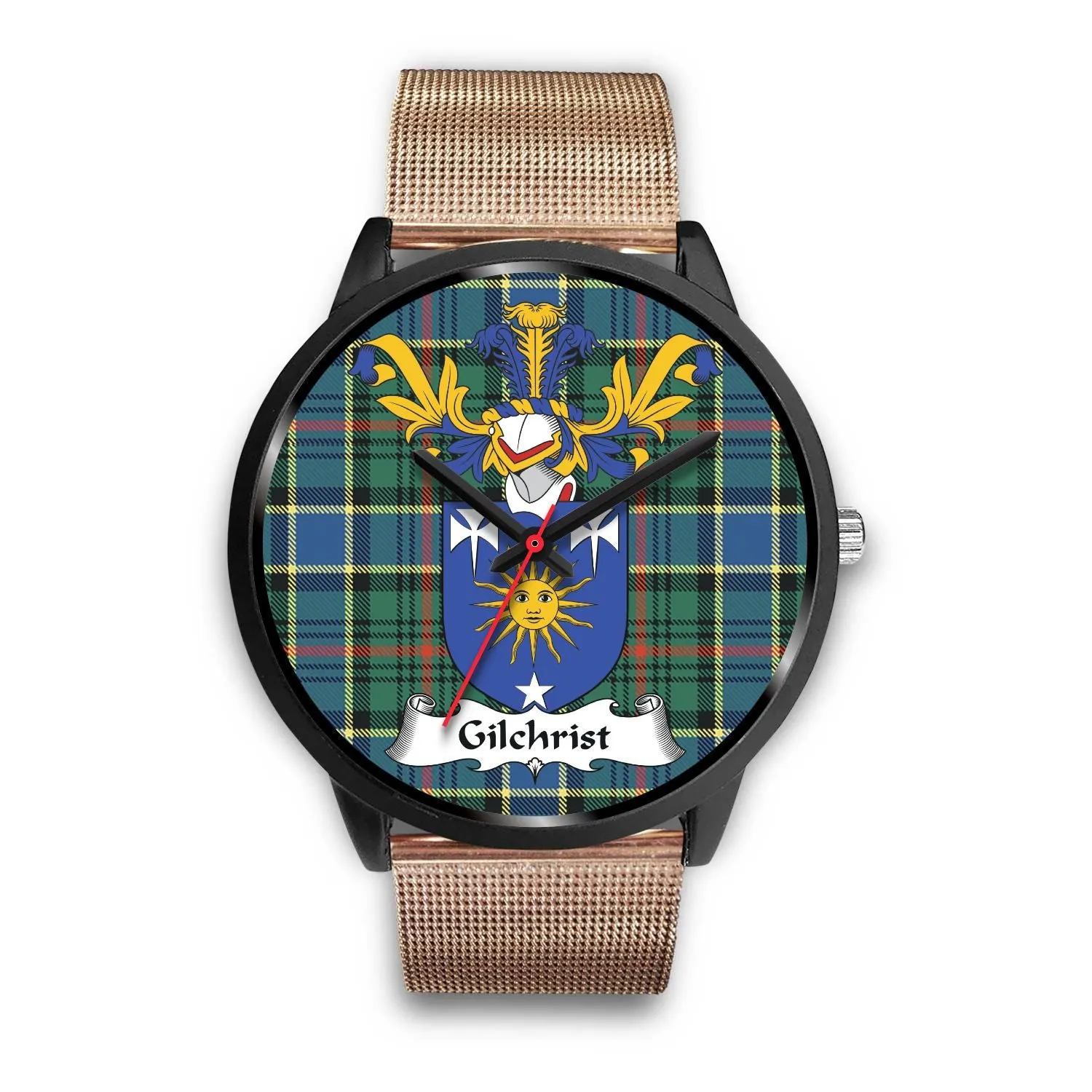 Gilchrist Clan Badge Tartan Black Watch