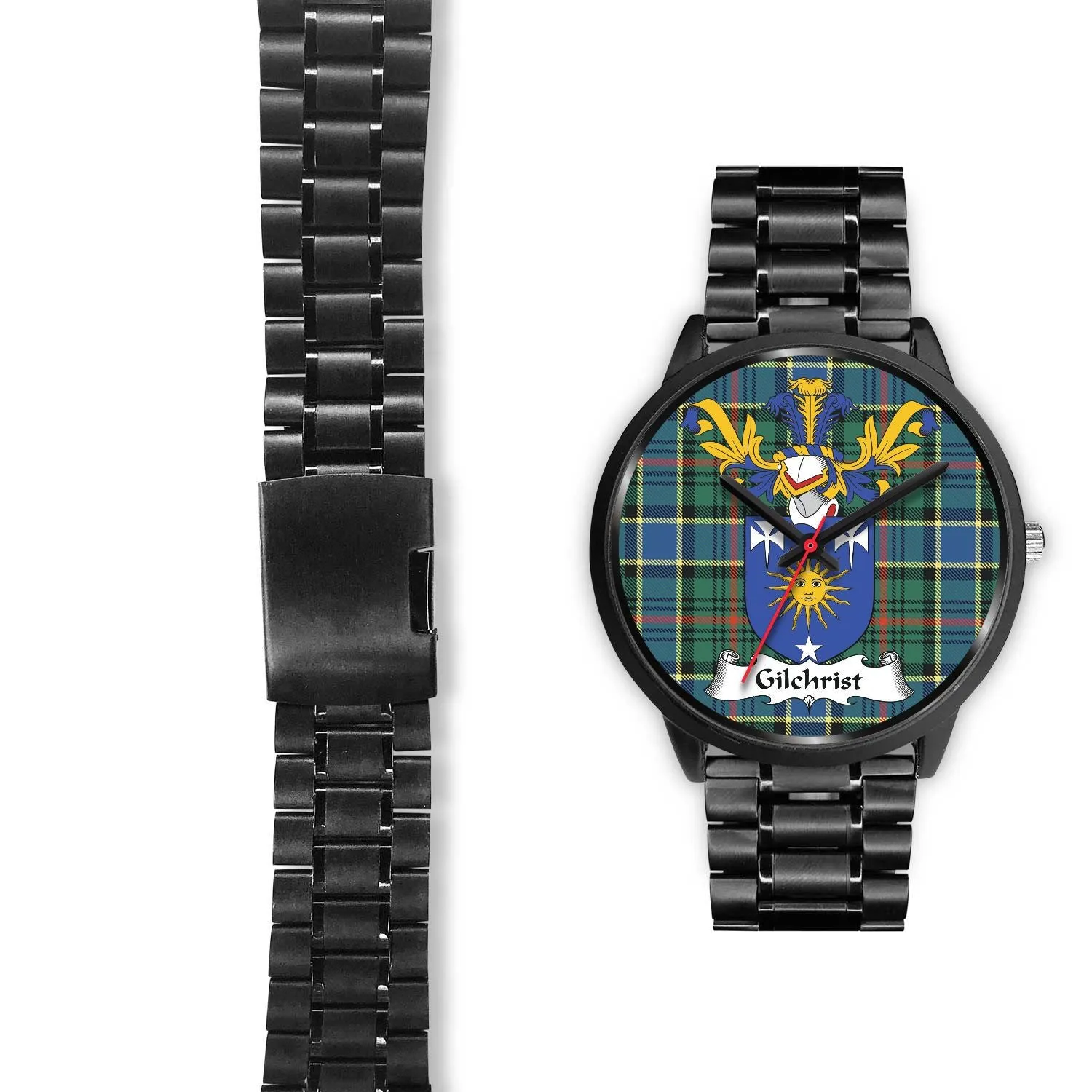 Gilchrist Clan Badge Tartan Black Watch