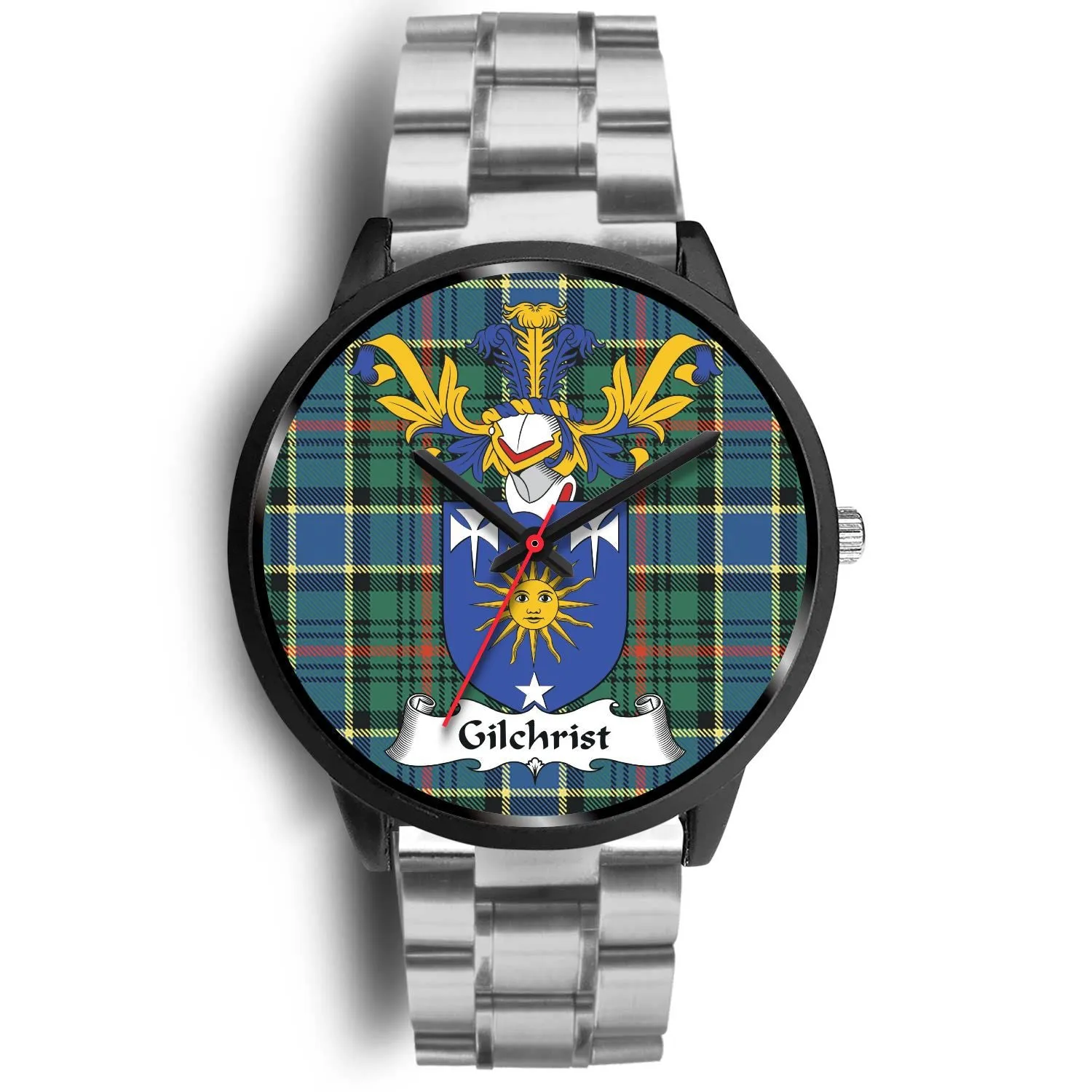 Gilchrist Clan Badge Tartan Black Watch