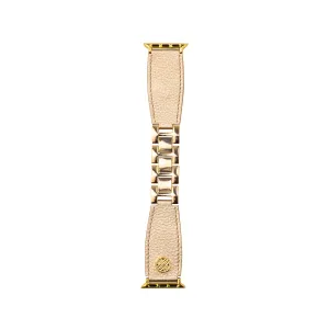 Gold Leather Cuff Apple Watch Band by Lilly Pulitzer