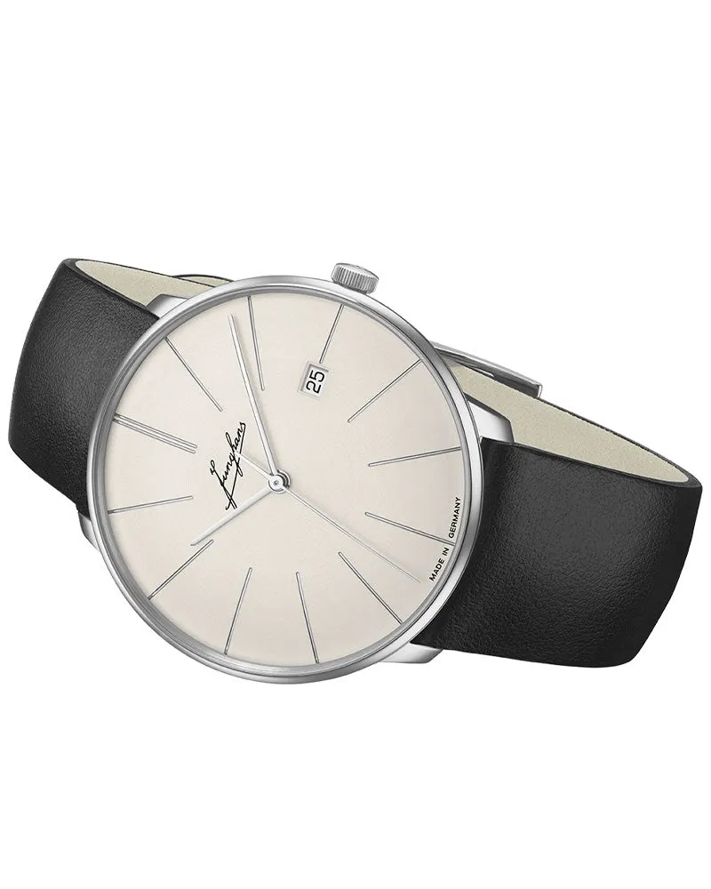 Junghans Meister fein Automatic Signatur Watch 027/4355.00