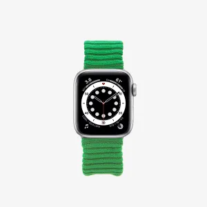 Knit Apple Watch Band - Polo Green