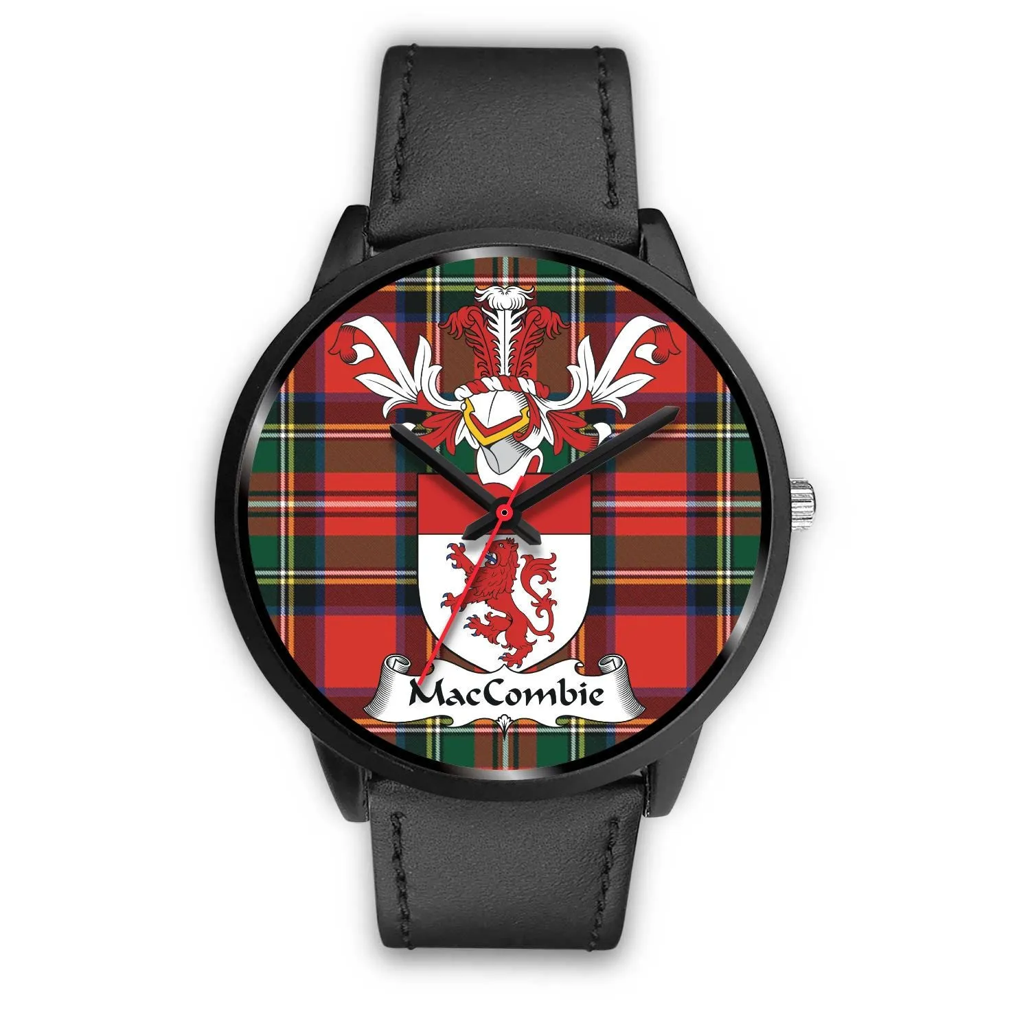 MacCombie Clan Badge Tartan Black Watch