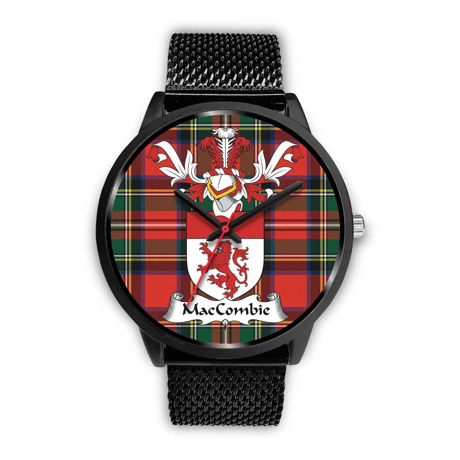 MacCombie Clan Badge Tartan Black Watch