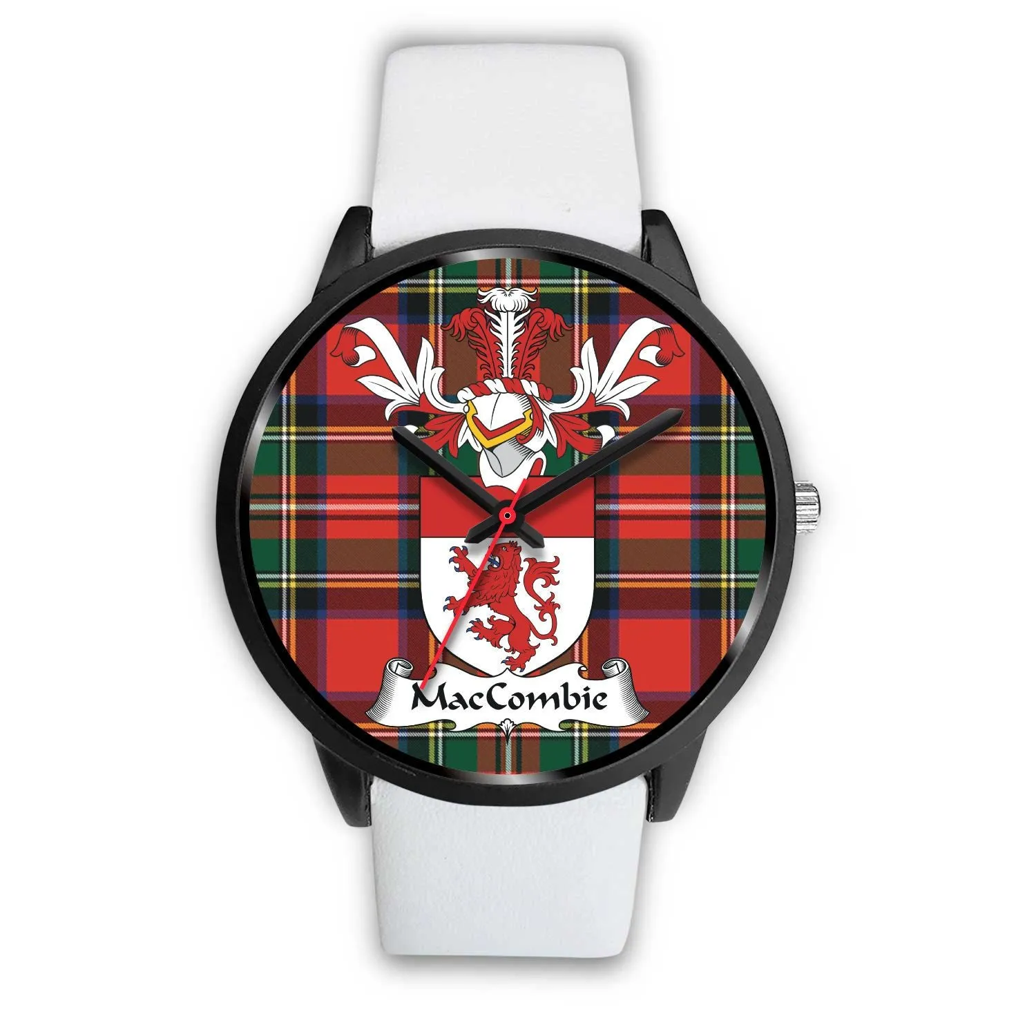 MacCombie Clan Badge Tartan Black Watch