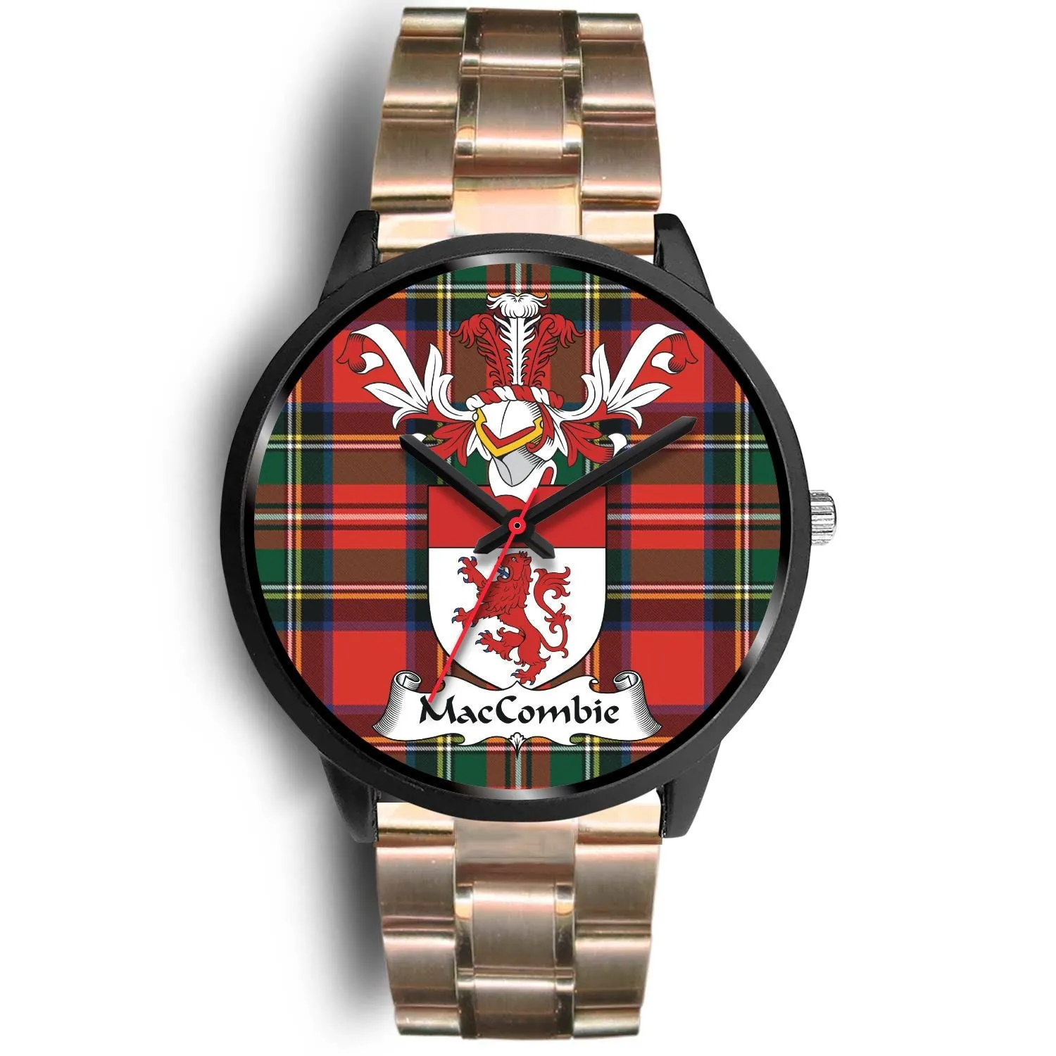 MacCombie Clan Badge Tartan Black Watch