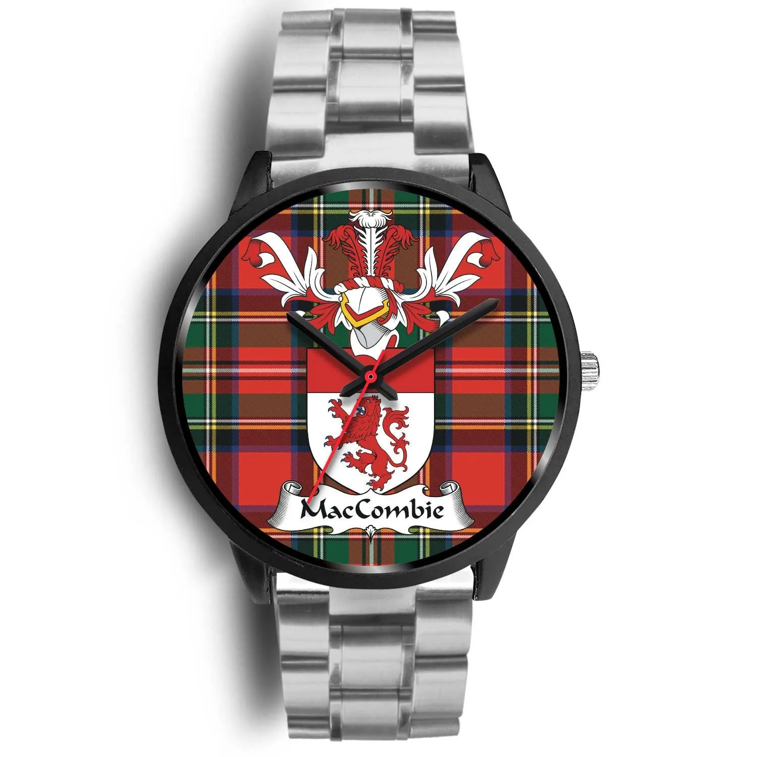 MacCombie Clan Badge Tartan Black Watch