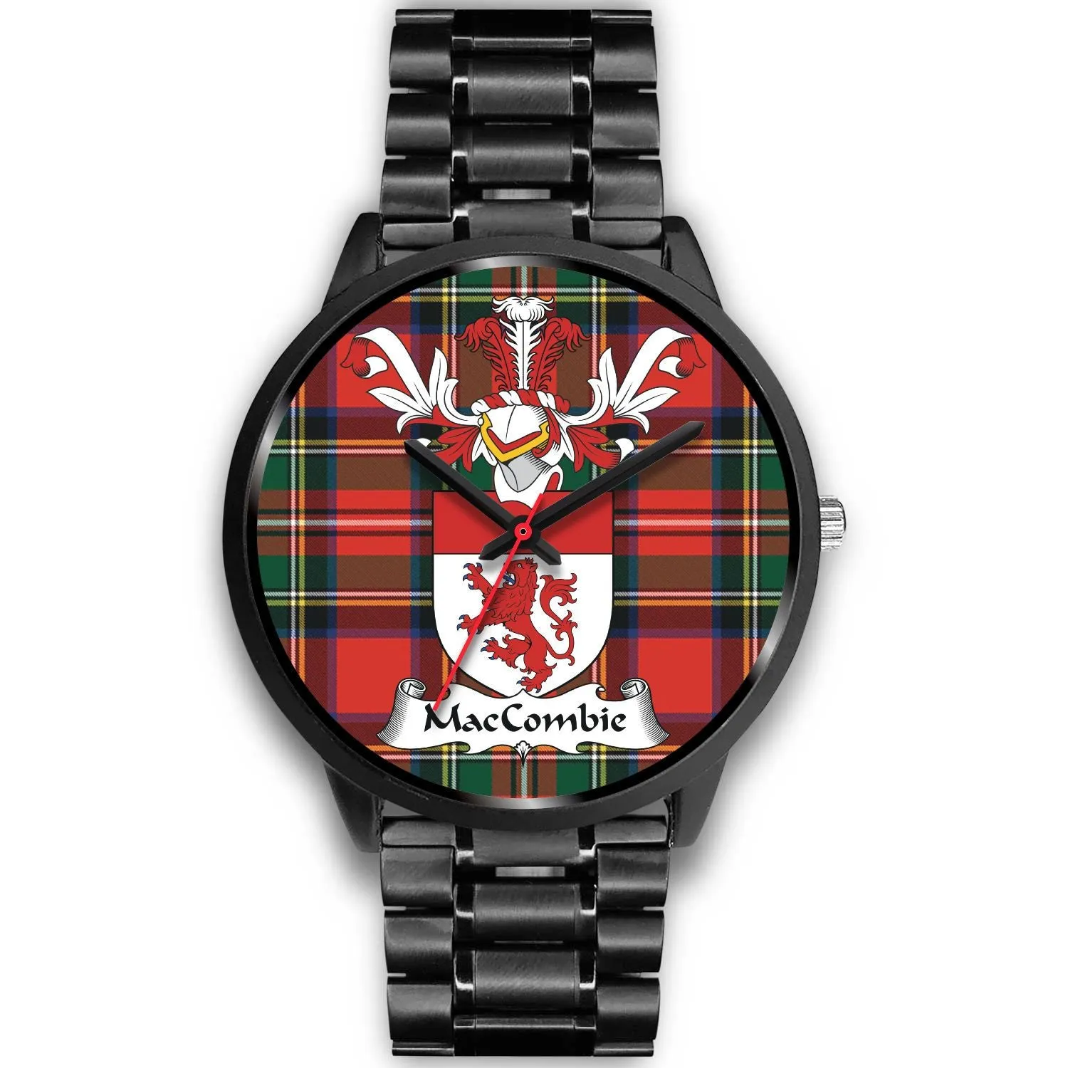 MacCombie Clan Badge Tartan Black Watch