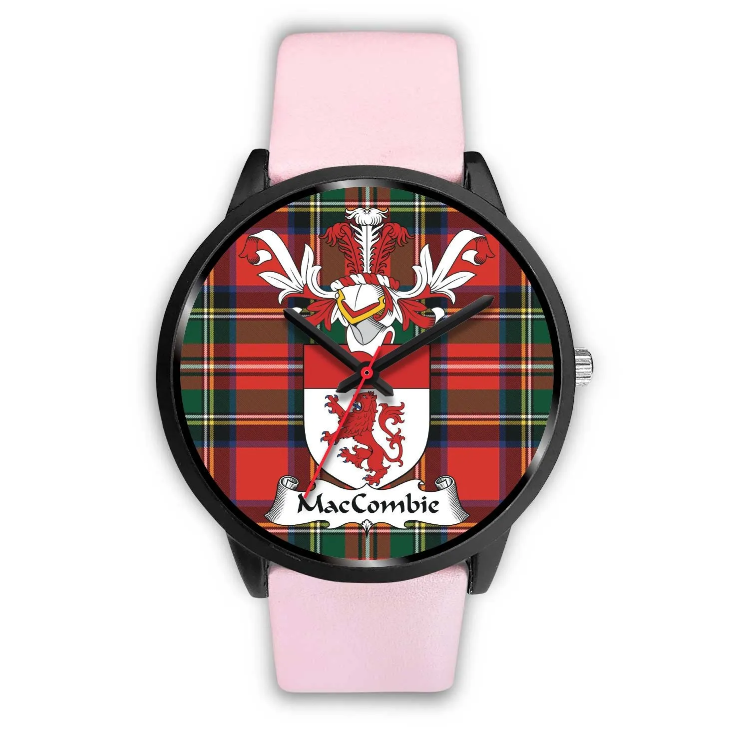 MacCombie Clan Badge Tartan Black Watch