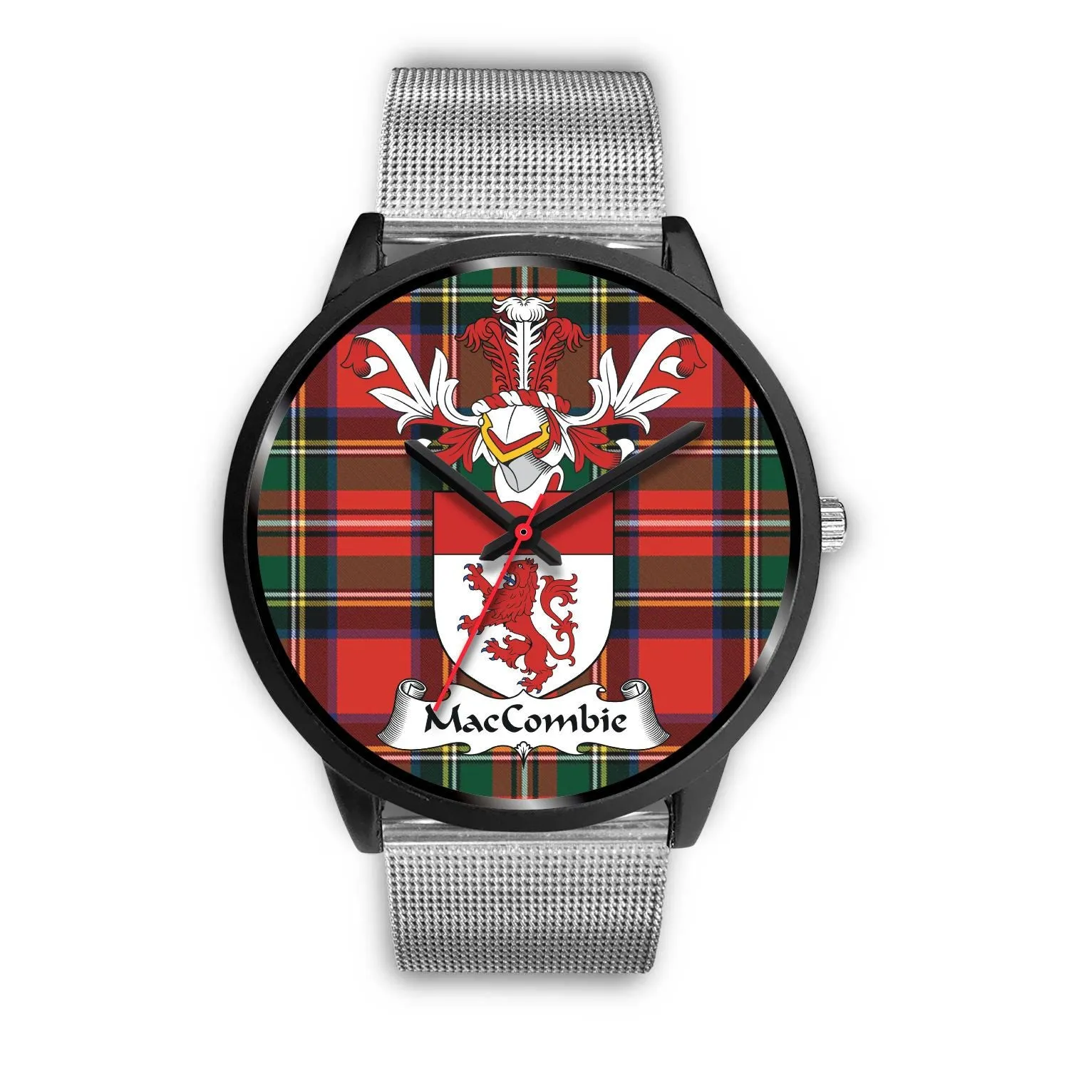 MacCombie Clan Badge Tartan Black Watch