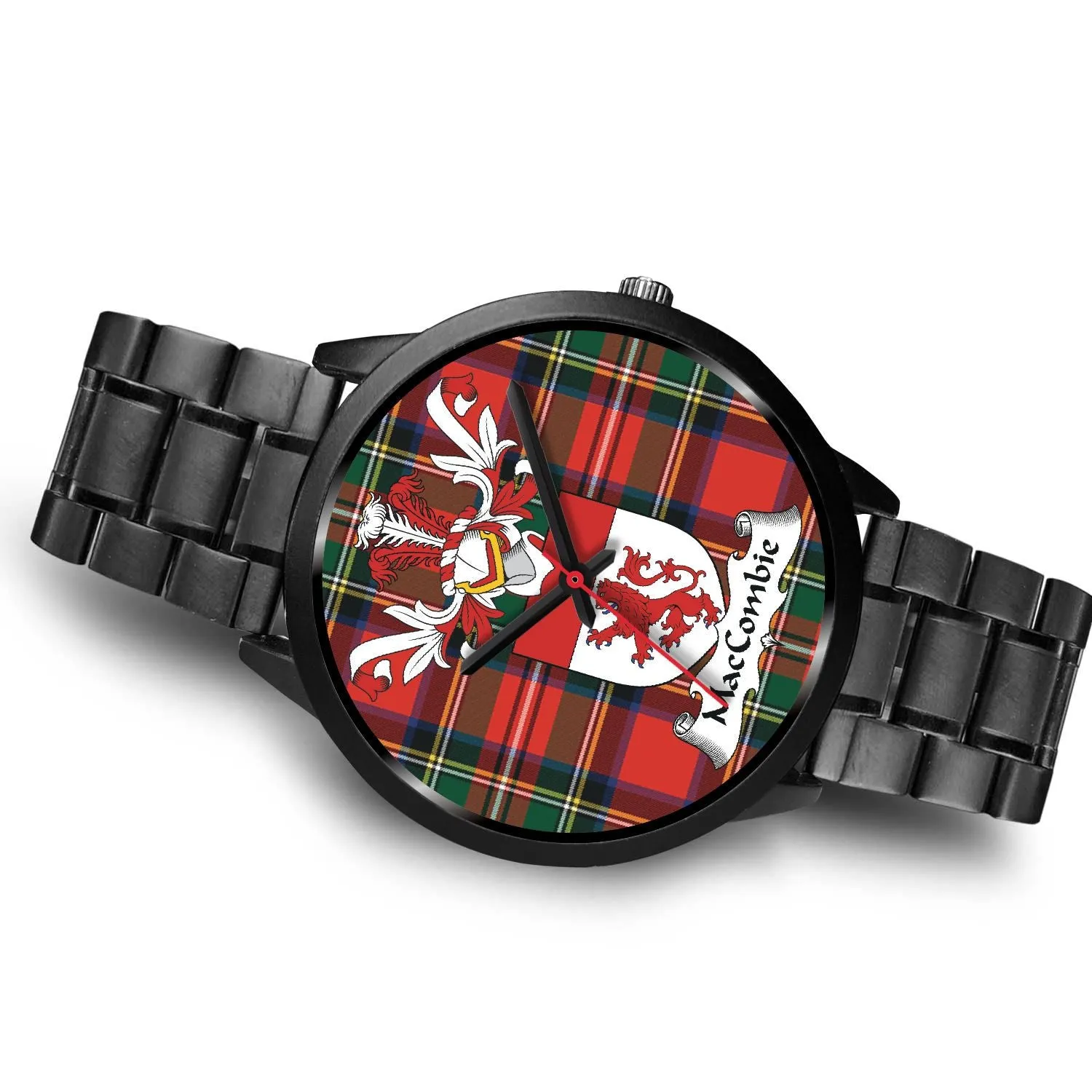 MacCombie Clan Badge Tartan Black Watch