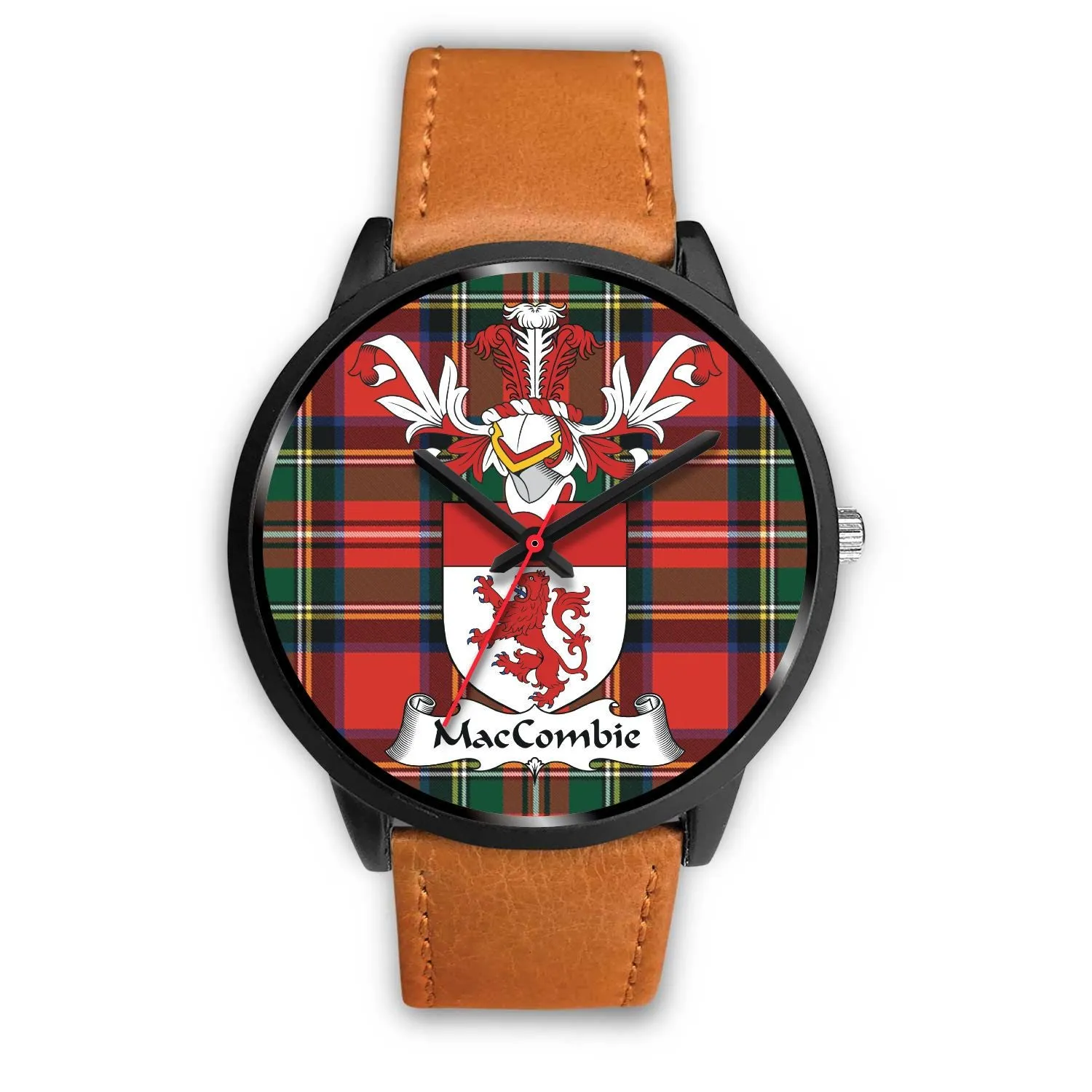 MacCombie Clan Badge Tartan Black Watch