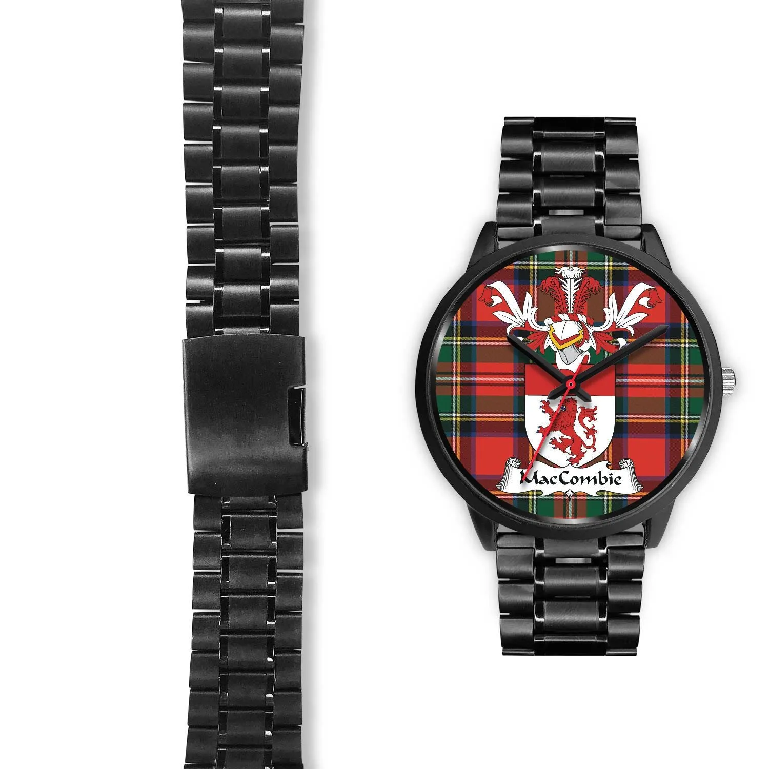 MacCombie Clan Badge Tartan Black Watch