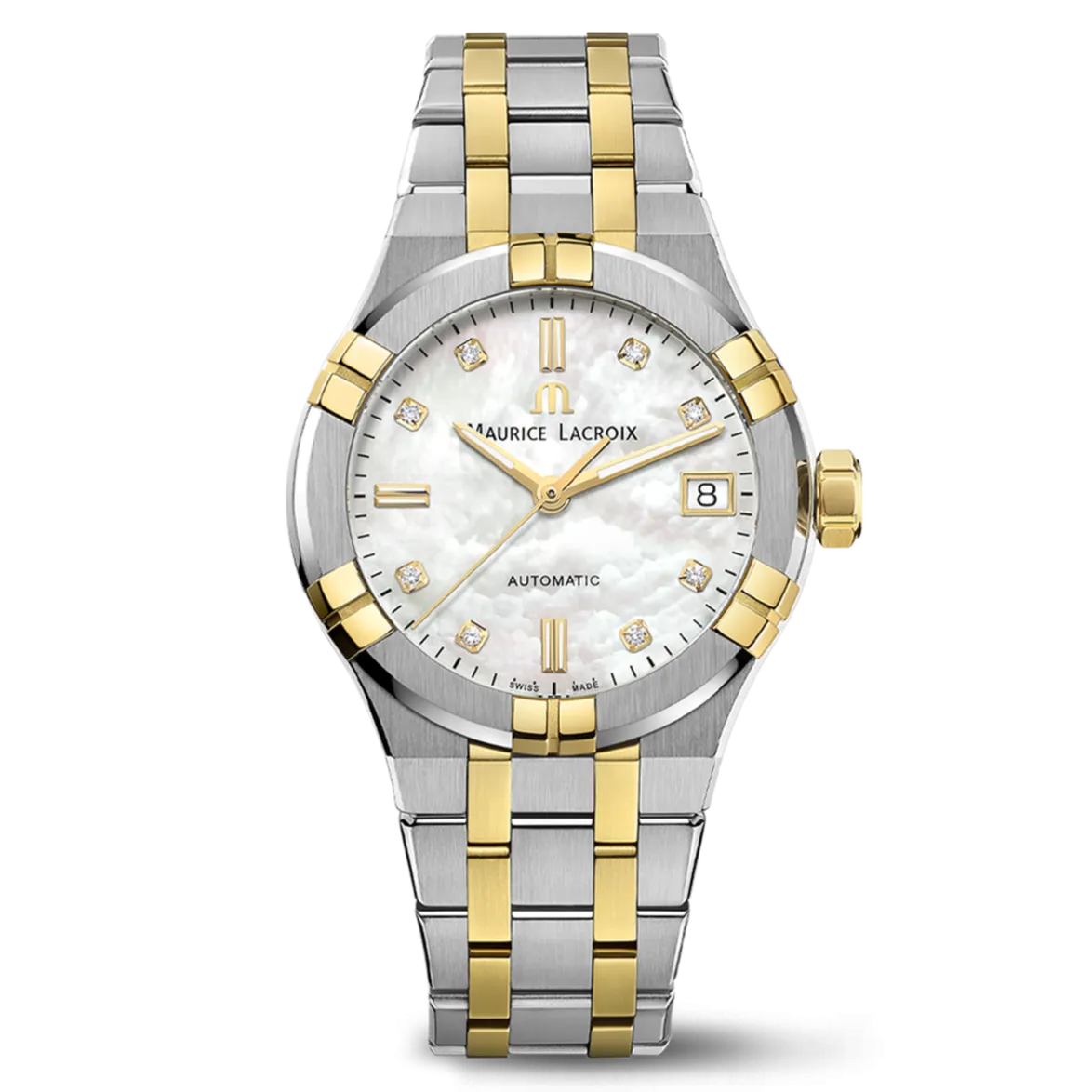 Maurice Lacroix Aikon Ladies White Watch AI6006-PVY13-170-1