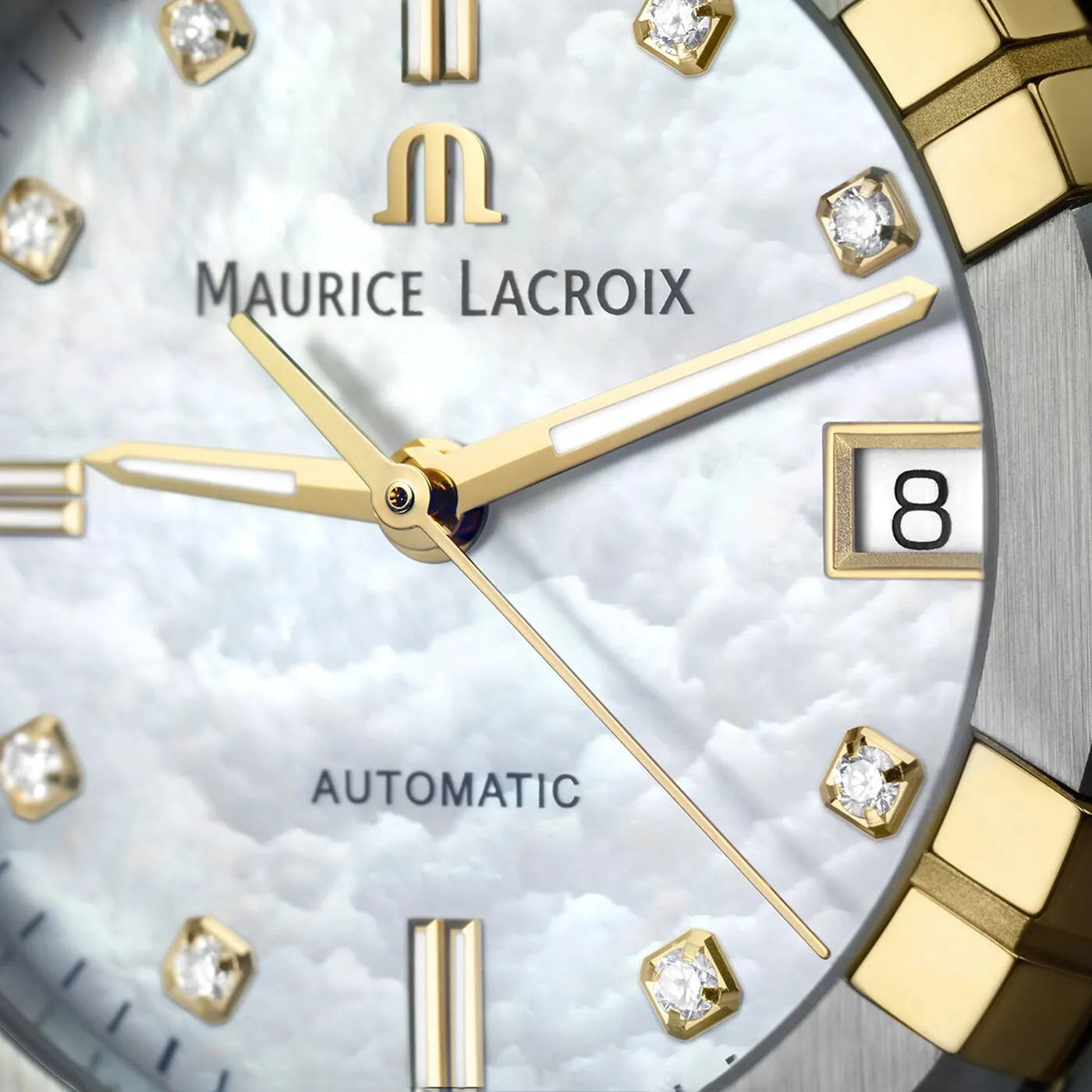 Maurice Lacroix Aikon Ladies White Watch AI6006-PVY13-170-1