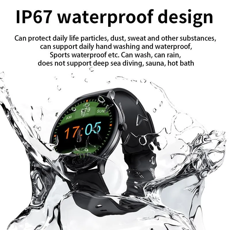 Men Waterproof Sport Full Touch Screen Social App Smart Watches