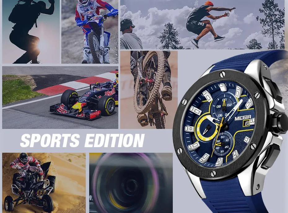 MGR™ Men's Stylish Sports Watch