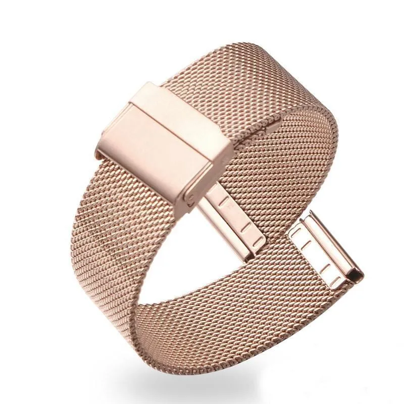 Milanese Stainless Steel Watch Straps compatible with Fitbit Inspire 3