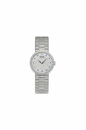 piaget traditional 18kt white gold 26mm ladies watch