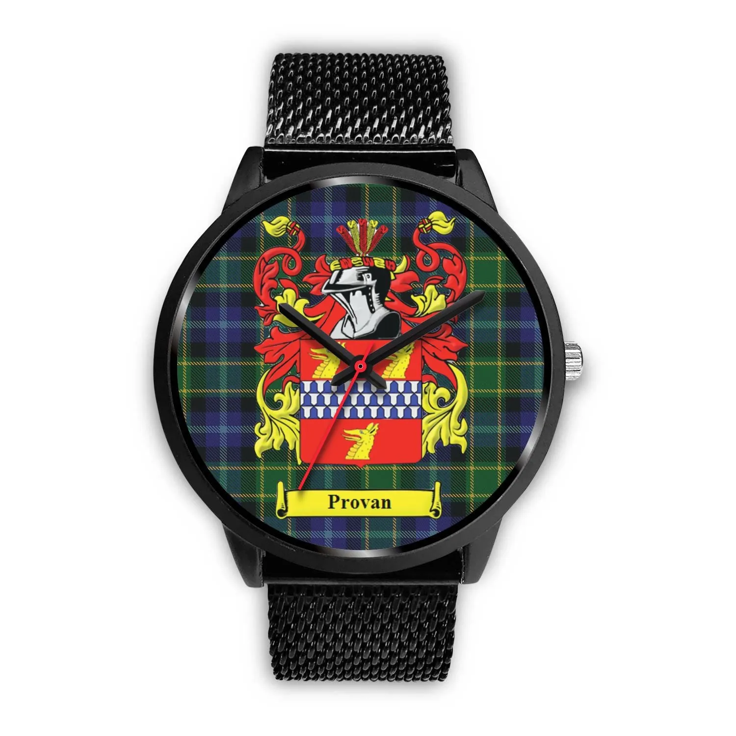 Provan Clan Badge Tartan Black Watch