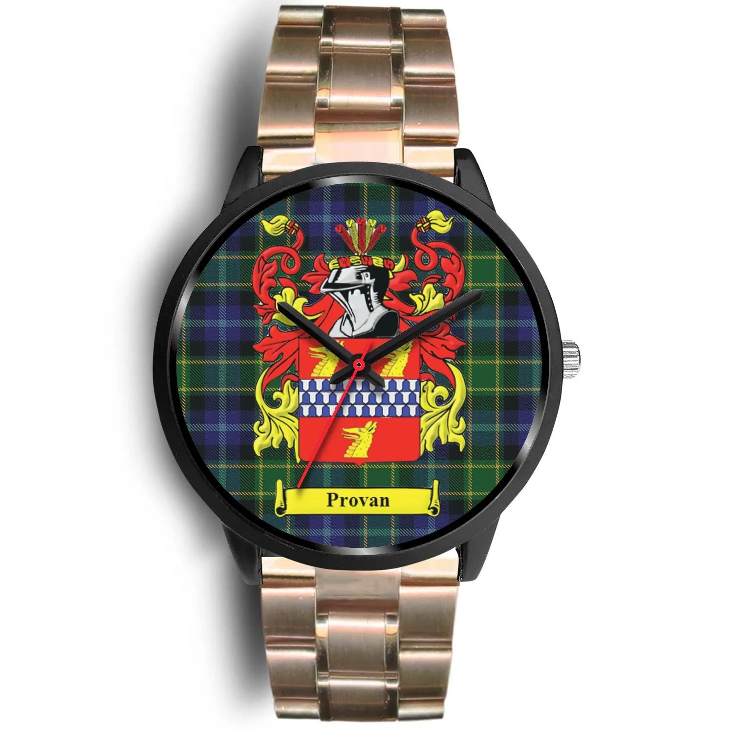 Provan Clan Badge Tartan Black Watch