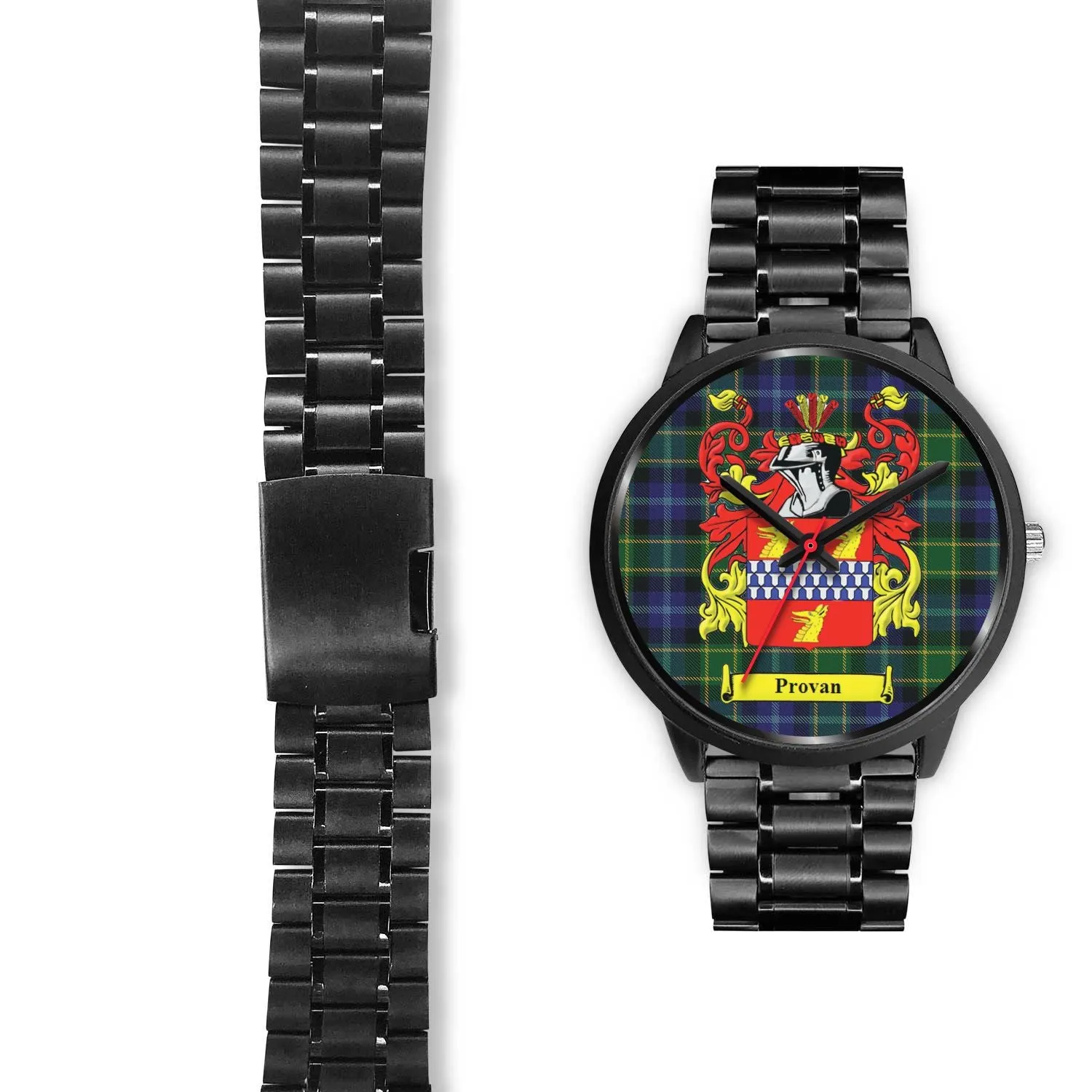 Provan Clan Badge Tartan Black Watch